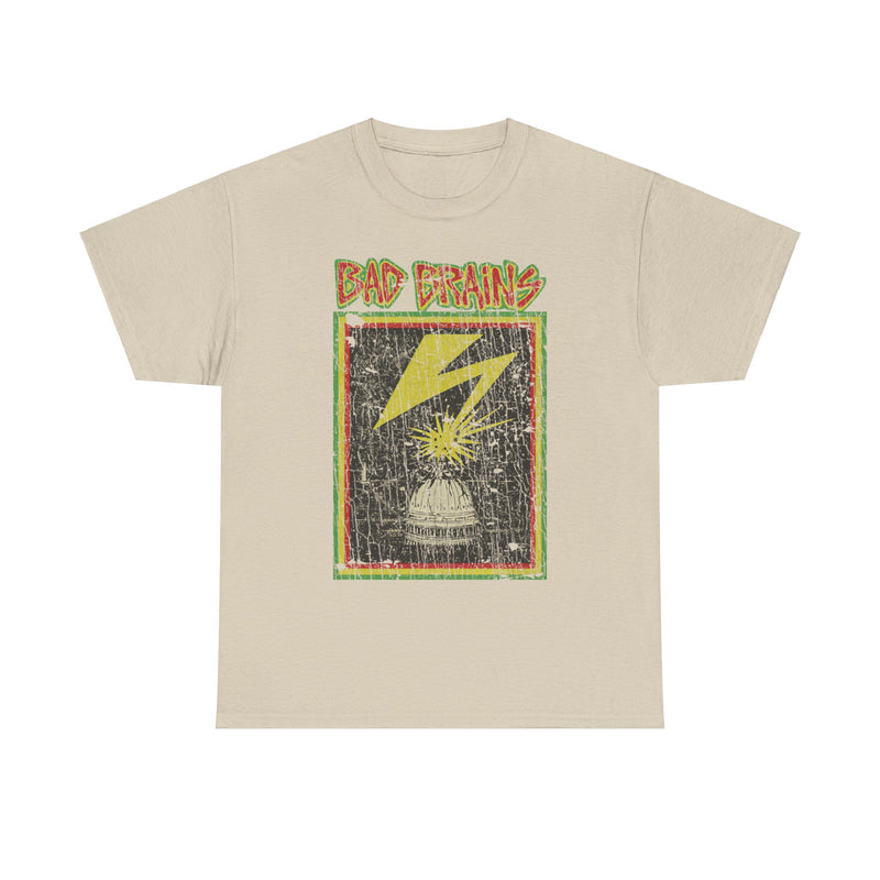 Load image into Gallery viewer, The Yellow Tape 1982 Bad Brains Punk Rock Band T-shirt