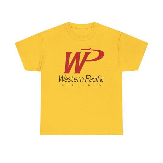 Western Pacific Airlines Vintage American Carrier Logo Classic Travel T-shirt