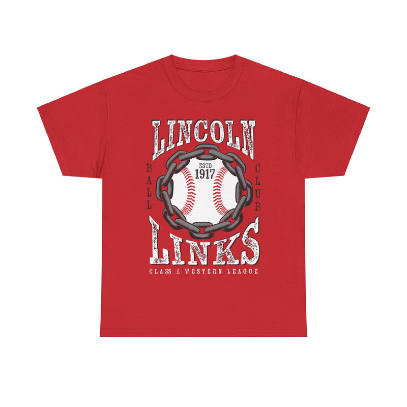 Load image into Gallery viewer, Lincoln Links Est 1917 Nebraska Baseball T-shirt