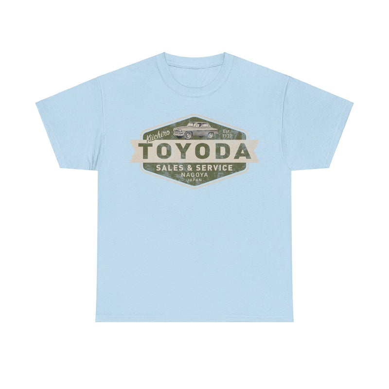 Load image into Gallery viewer, Kiichiro Toyoda Toyota Est 1937 Nagoya Japan Car T-shirt