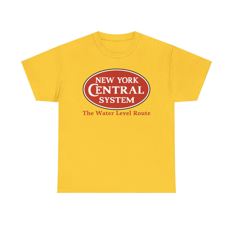 Load image into Gallery viewer, New York Central Water Level Route Railroad Logo Vintage T-Shirt