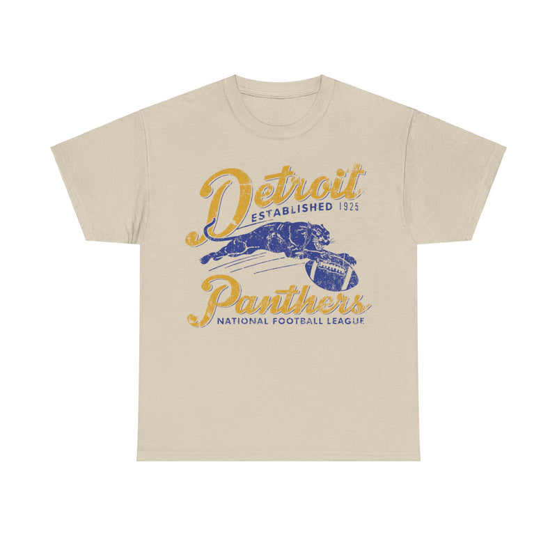 Load image into Gallery viewer, Detroit Panthers Est 1925 Michigan Football Team T-shirt
