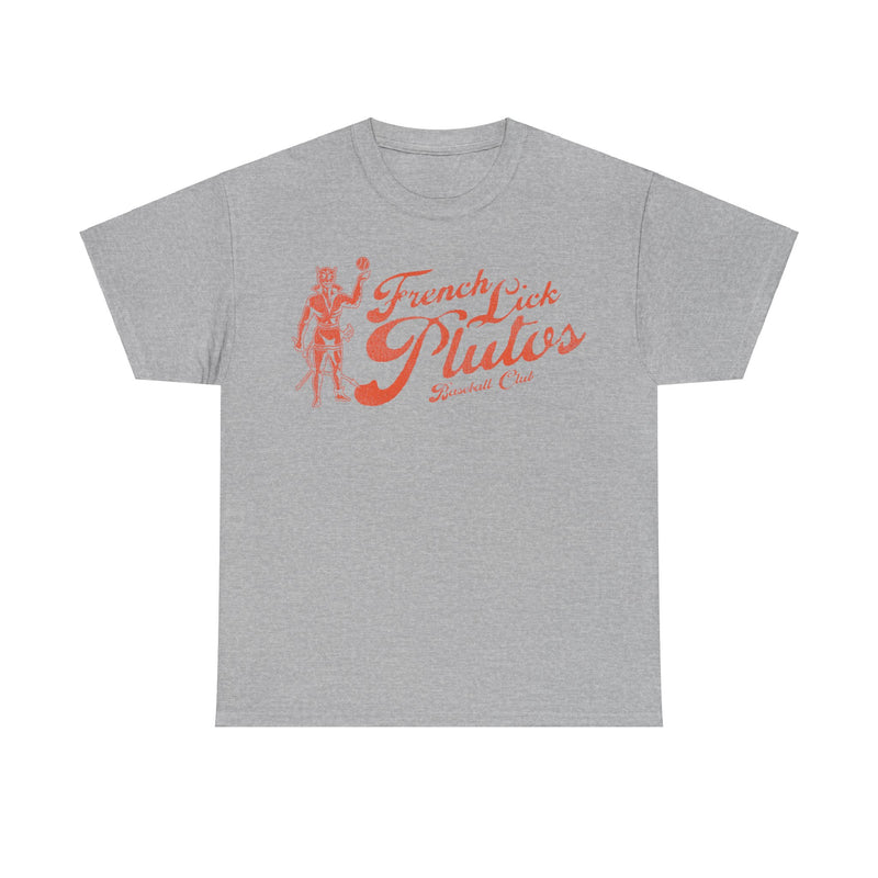 Load image into Gallery viewer, French Lick Plutos Nostalgic Retro Baseball Team T-shirt