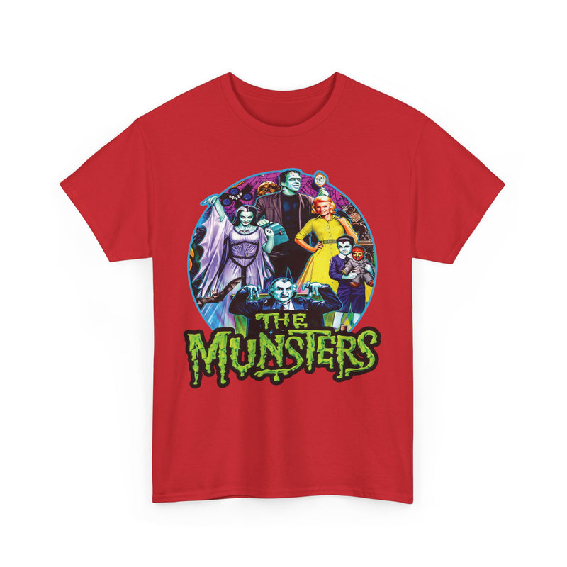 Load image into Gallery viewer, The Munsters 1964 Frankenstein Vampire Werewolf TV Show T-shirt