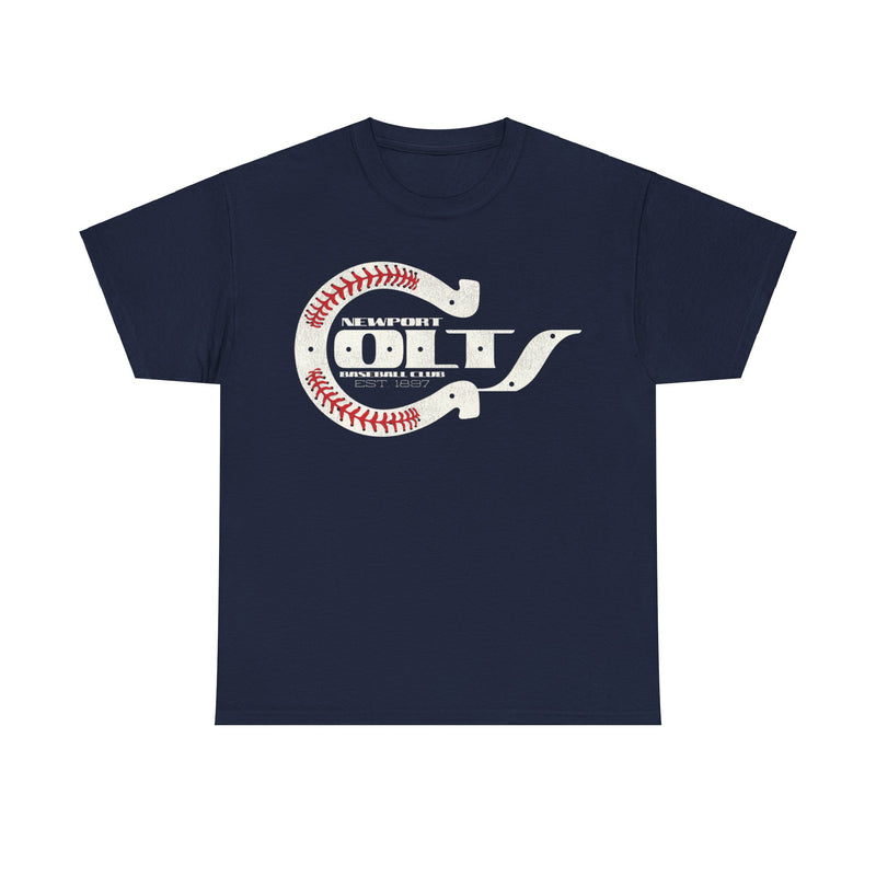 Load image into Gallery viewer, Newport Colts Nostalgic Retro Baseball Team T-shirt