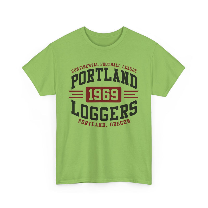 Load image into Gallery viewer, Portland Loggers Oregon Football 1969 T-shirt