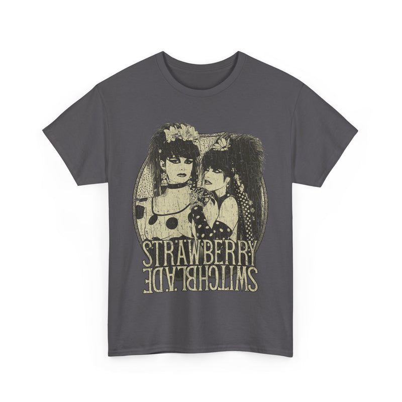 Load image into Gallery viewer, Strawberry Switchblade 1981 Jill Bryson Rose McDowal Scotland Pop Band T-shirt