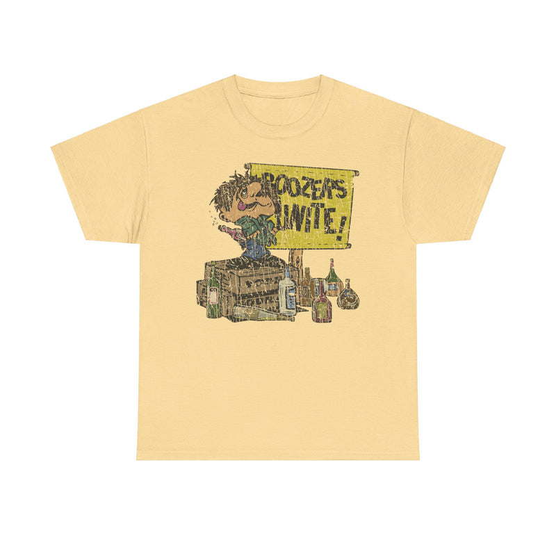 Load image into Gallery viewer, Boozers Unite 1972 Nostalgic T-shirt