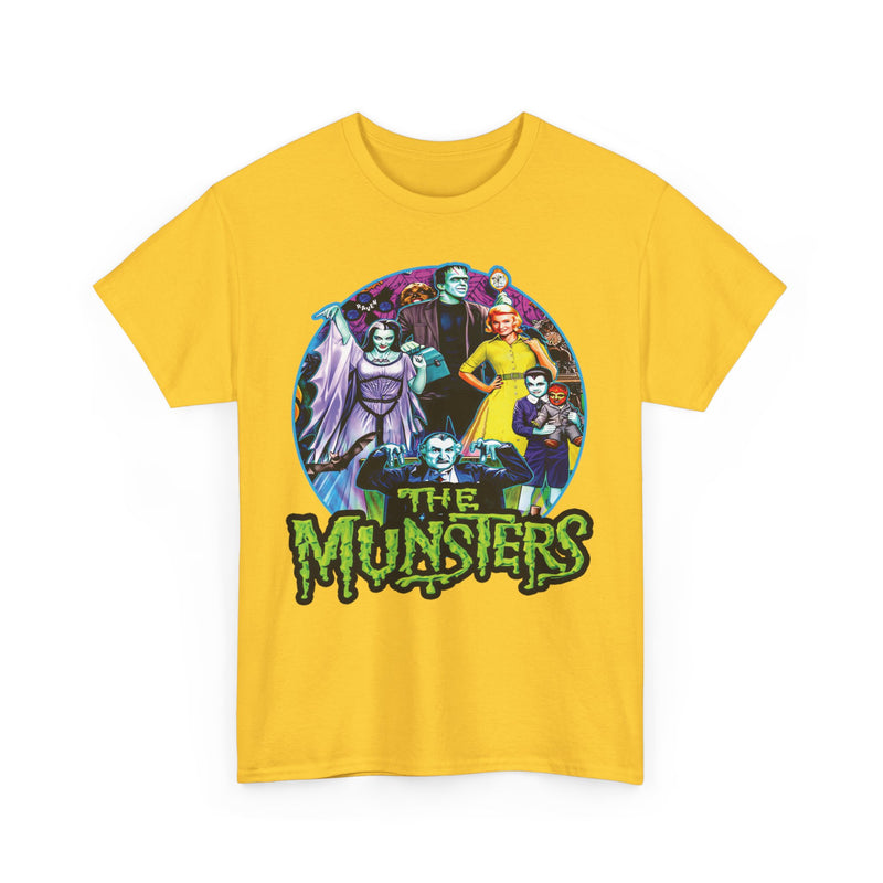 Load image into Gallery viewer, The Munsters 1964 Frankenstein Vampire Werewolf TV Show T-shirt