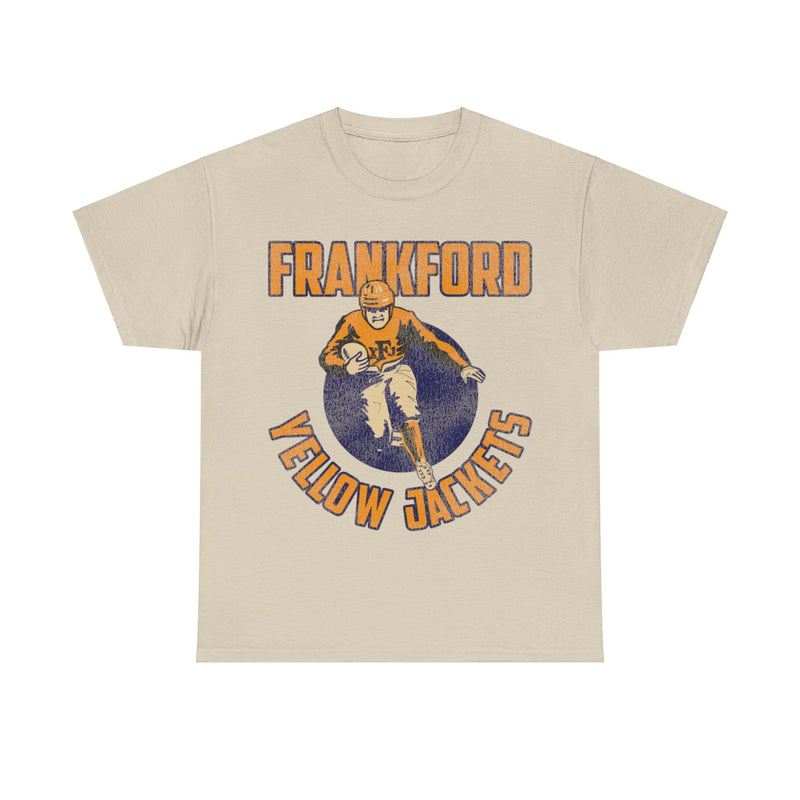 Load image into Gallery viewer, Frankford Yellow Jackets Retro Nostalgic Football T-shirt