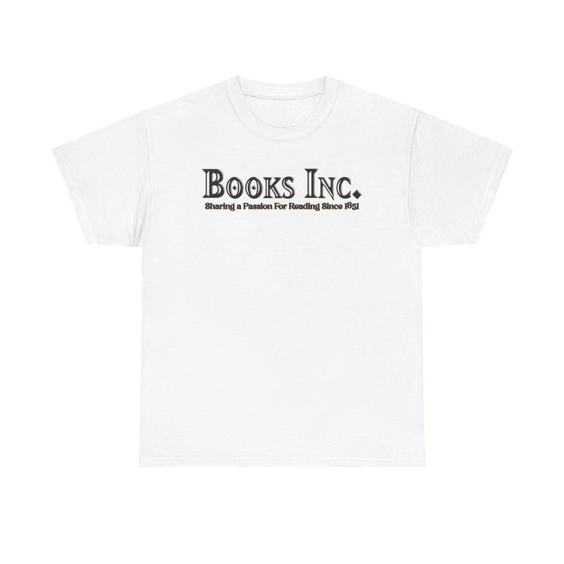Load image into Gallery viewer, Books Inc T-Shirt Vintage Bookstore Logo Defunct Company Tee