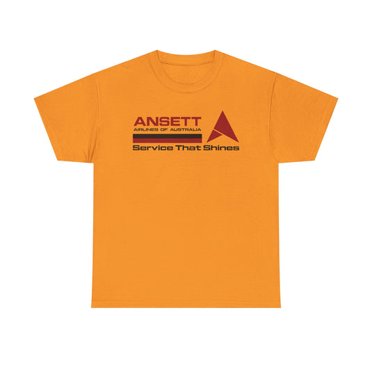 Ansett Airlines of Australia Red Triangle Service That Shines T-shirt