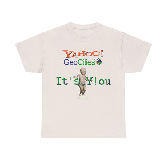 Geocities Internet Pioneer Website Nostalgic Tribute T-Shirt