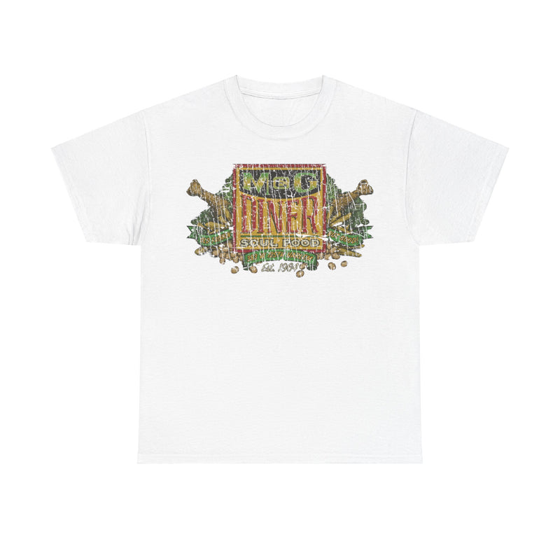 Load image into Gallery viewer, M&G Diner Soul Food 1964 Restaurant Distressed Print T-shirt