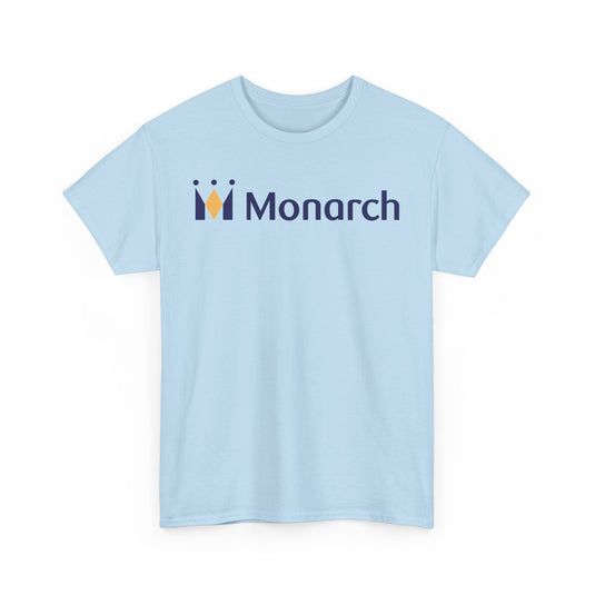 Monarch Airlines UK Travel Retro Logo Aviation Collector Gift T-shirt