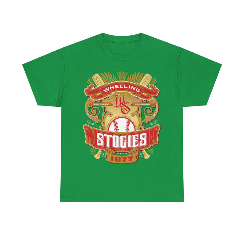 Load image into Gallery viewer, Wheeling Stogies Est 1877 West Virginia Baseball T-shirt