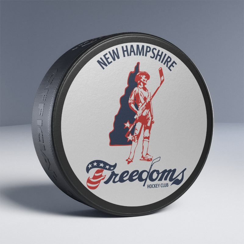 Load image into Gallery viewer, New Hampshire Freedoms Northeastern League 1978 Hockey Puck