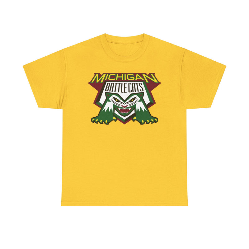 Load image into Gallery viewer, Michigan Battle Cats Midwest League 1995-2002 Baseball T-shirt
