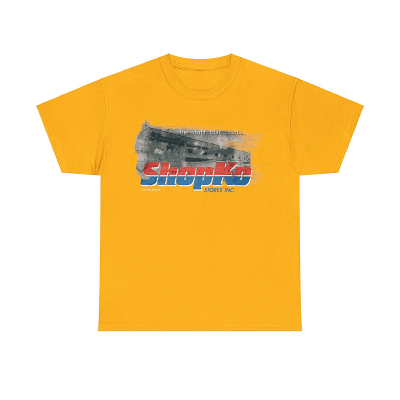 Load image into Gallery viewer, Shopko Retail Store Nostalgic Logo Stuff That Counts T-shirt
