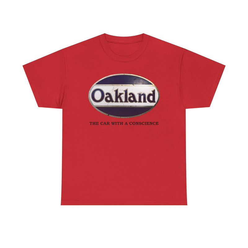 Load image into Gallery viewer, Oakland The Car With A Conscience Pontiac Predecessor T-shirt