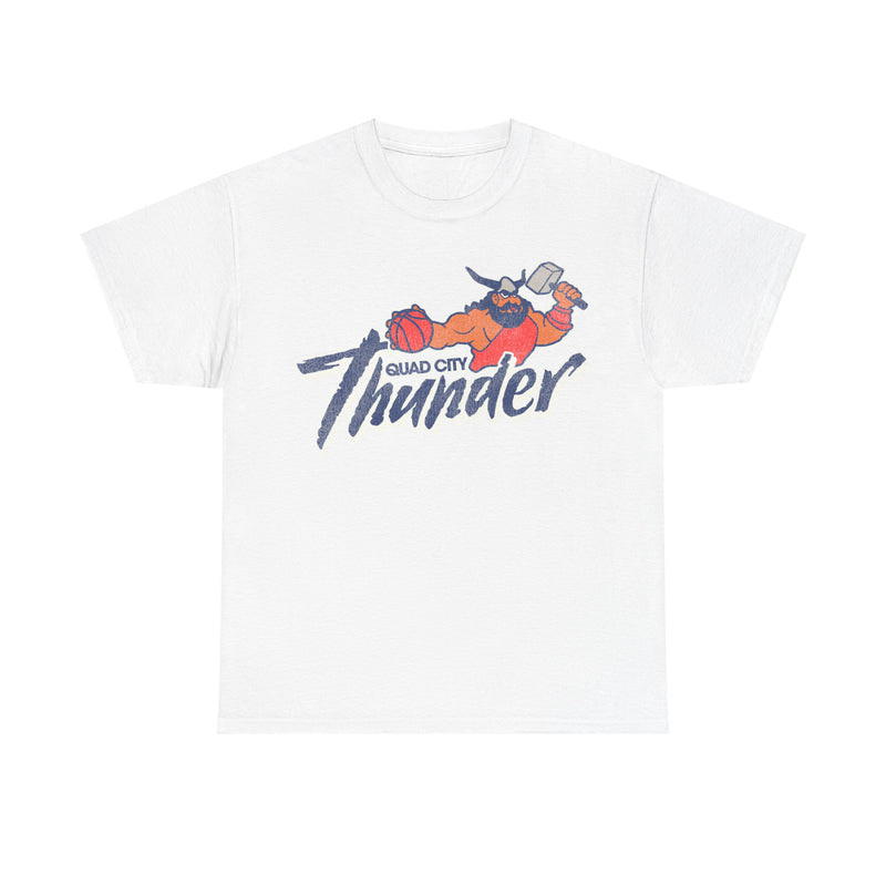 Load image into Gallery viewer, Quad City Thunder Basketball Team Nostalgic Retro T-shirt