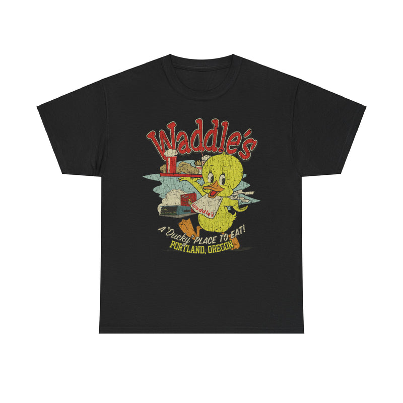 Load image into Gallery viewer, Waddle's Portland Oregon 1945 Coffee Shop Restaurant T-shirt