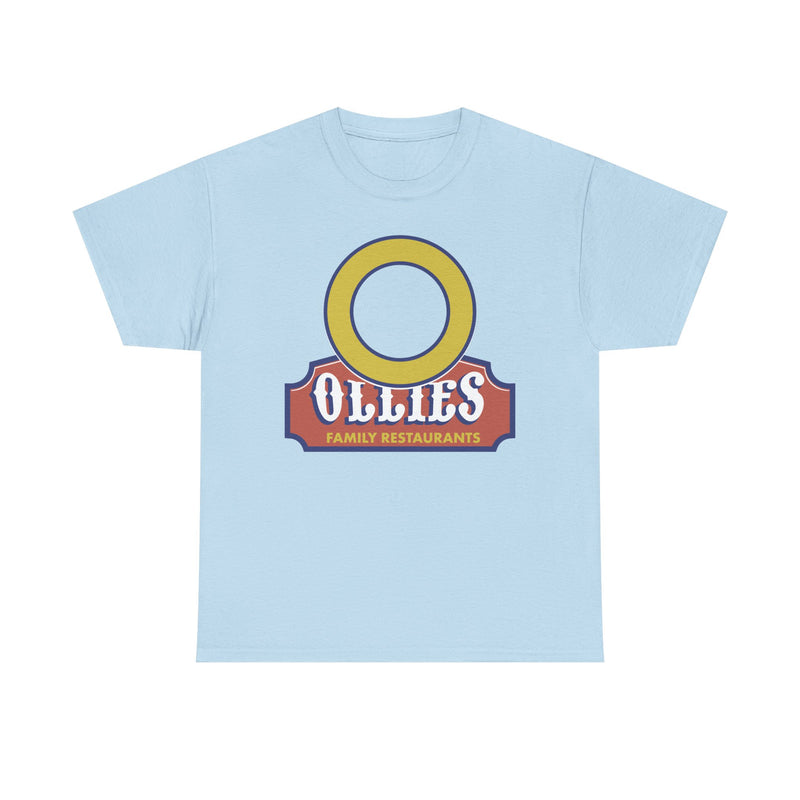 Load image into Gallery viewer, Ollies Family Restaurants Vintage Logo Defunct Restaurant Chain T-Shirt