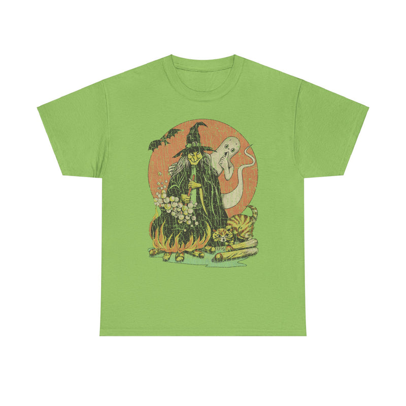 Load image into Gallery viewer, Witch's Boo 1963 Ghost Cat Bat Halloween Animated TV Show T-shirt