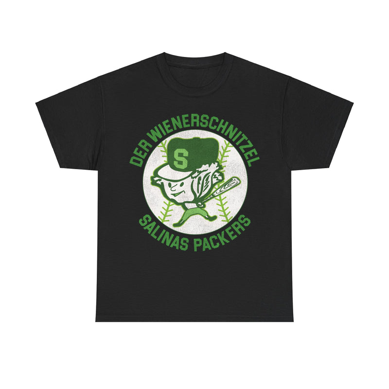Load image into Gallery viewer, Der Wienerschnitzel Salinas Packers Nostalgic Retro Baseball Team T-shirt