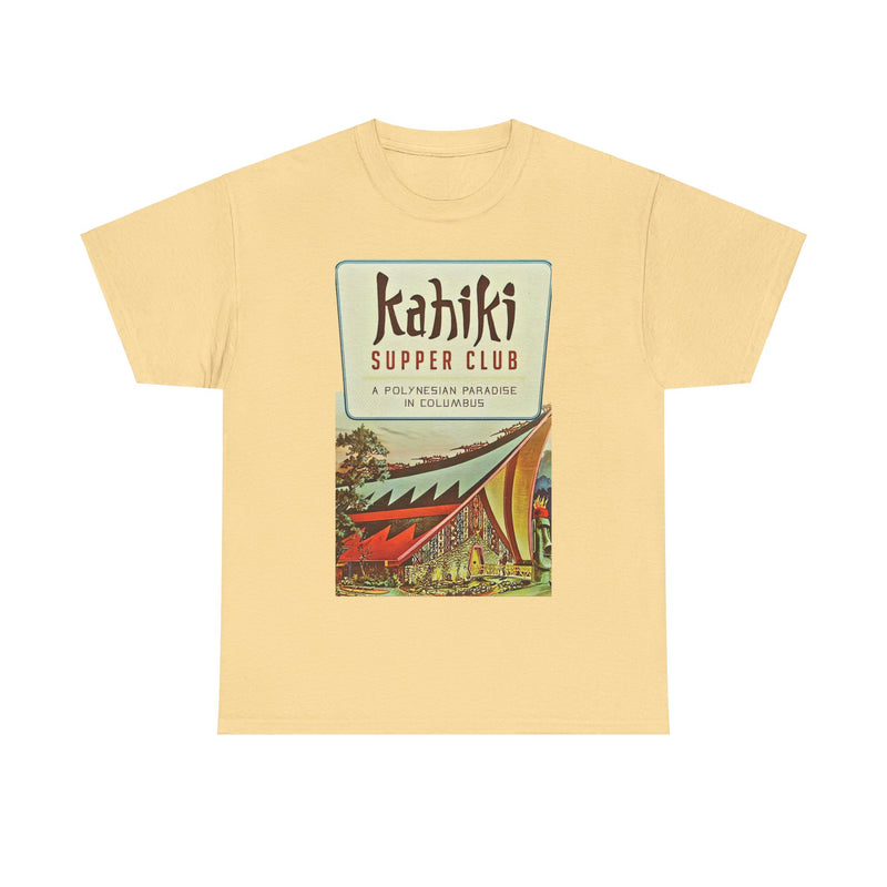 Load image into Gallery viewer, Kahiki Supper Club Columbus Ohio Bar Restaurant T-shirt
