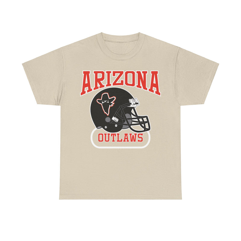 Load image into Gallery viewer, Arizona Outlaws Helmet Logo Football Team T-shirt