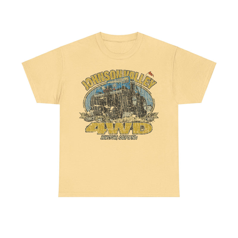 Load image into Gallery viewer, Johnson Valley 4WD 1974 Barstow Store Distressed Print T-shirt