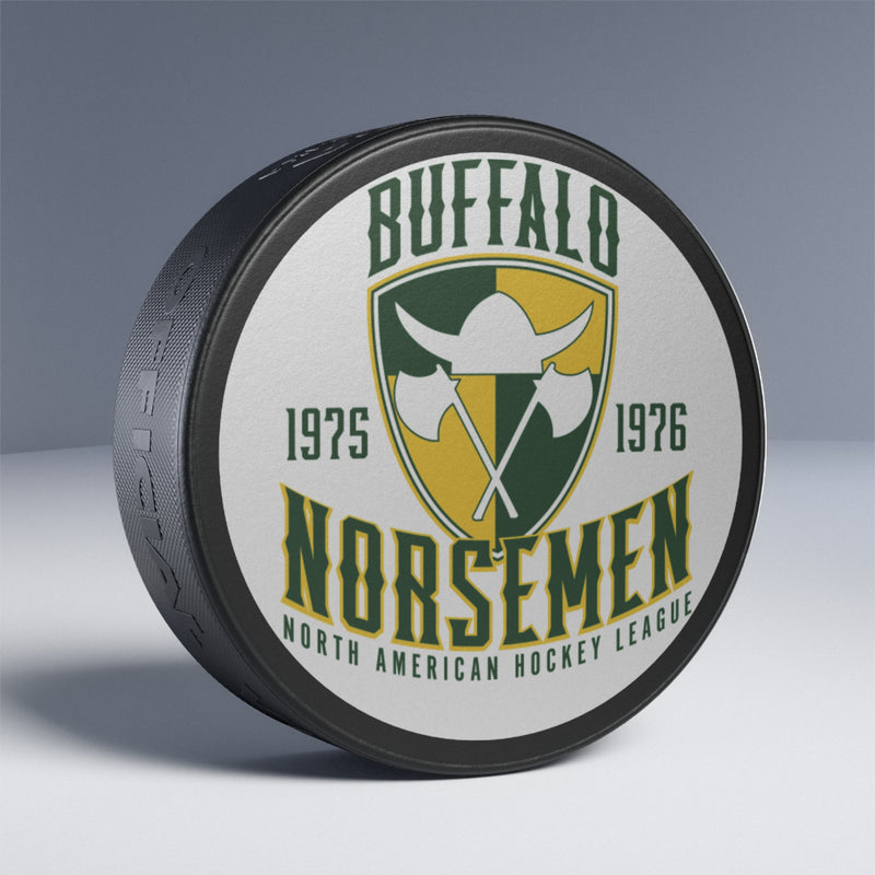 Load image into Gallery viewer, Buffalo Norsemen New York Hockey Puck