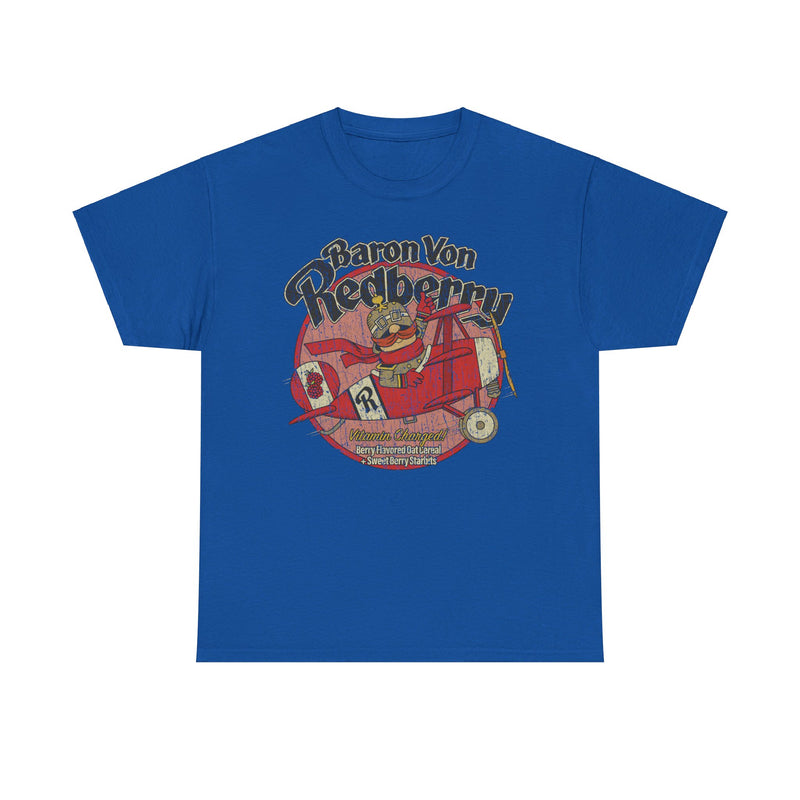 Load image into Gallery viewer, Baron Von Redberry Quaker Oats Cereal Mascot T-shirt