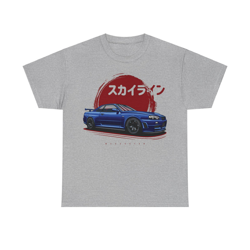 Load image into Gallery viewer, Nissan Skyline R34 GT-R Car T-shirt