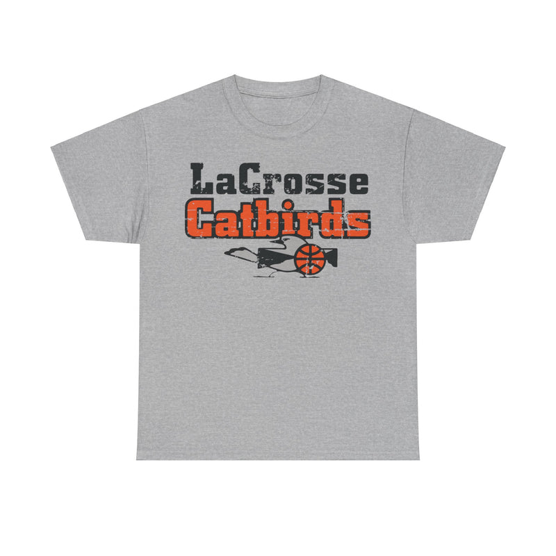 Load image into Gallery viewer, La Crosse Catbirds Wisconsin Basketball Team T-shirt