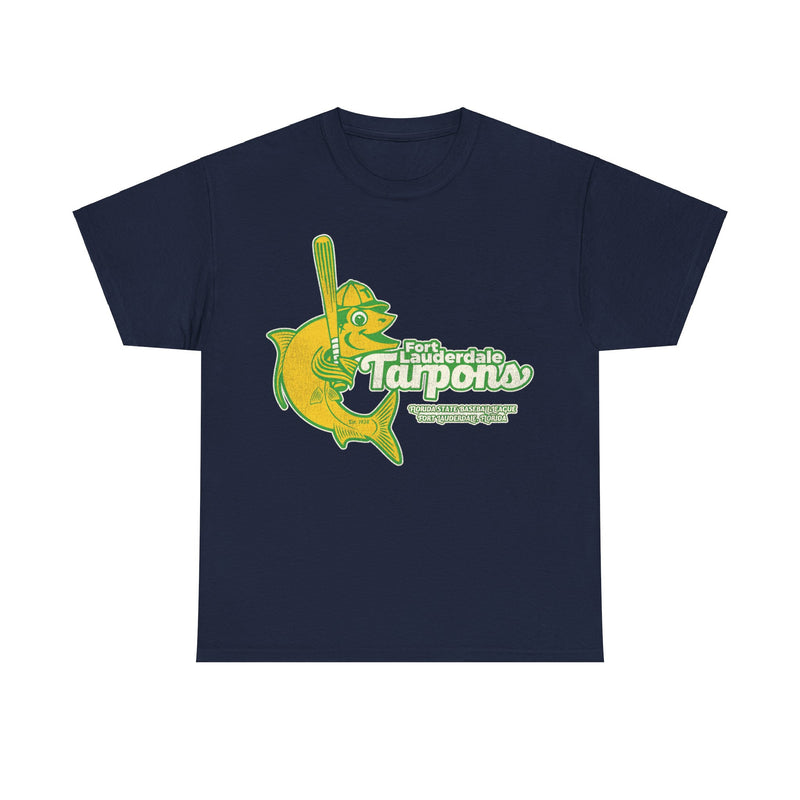 Load image into Gallery viewer, Fort Lauderdale Tarpons Nostalgic Retro Baseball Team T-shirt