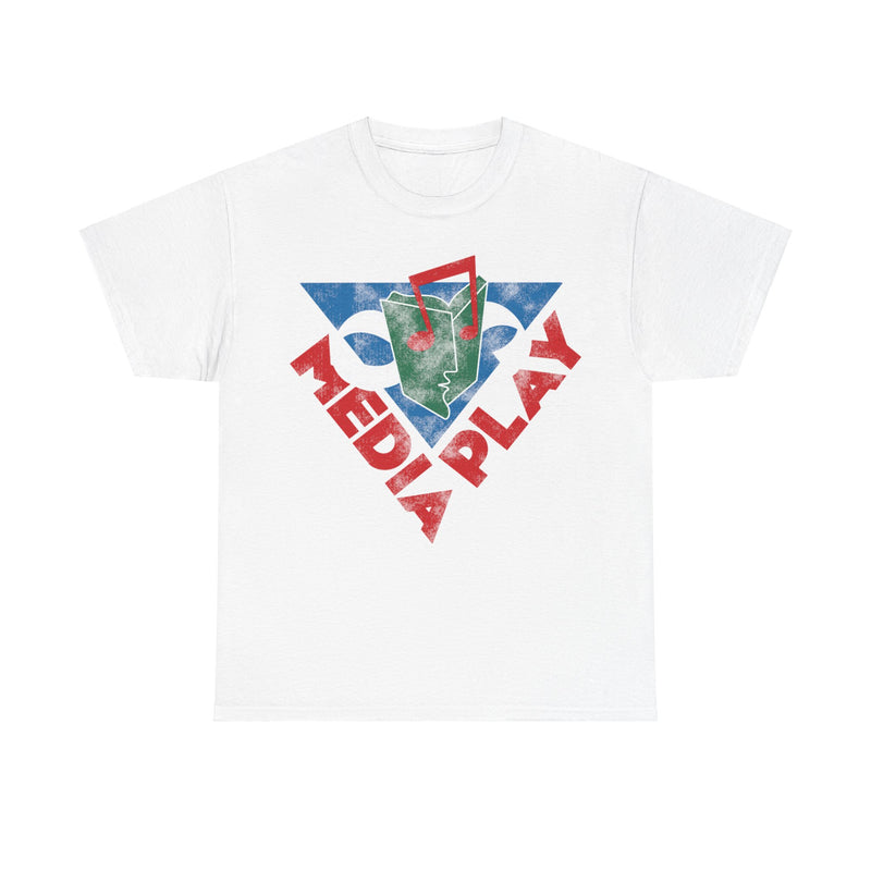 Load image into Gallery viewer, Media Play Record Retail Store Retro Nostalgic T-shirt