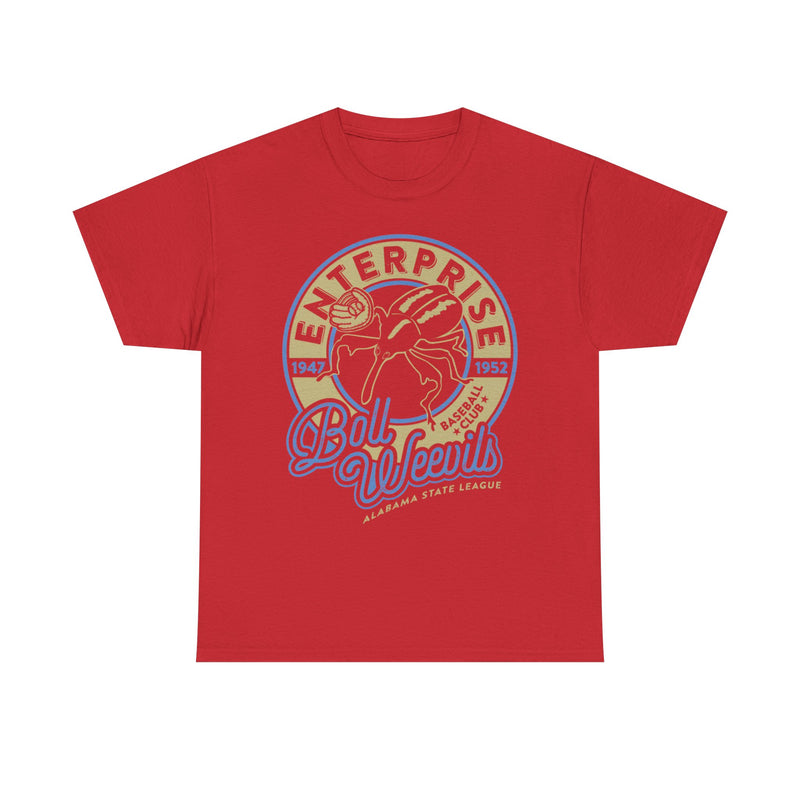 Load image into Gallery viewer, Enterprise Boll Weevils Est 1947 Alabama Baseball T-shirt
