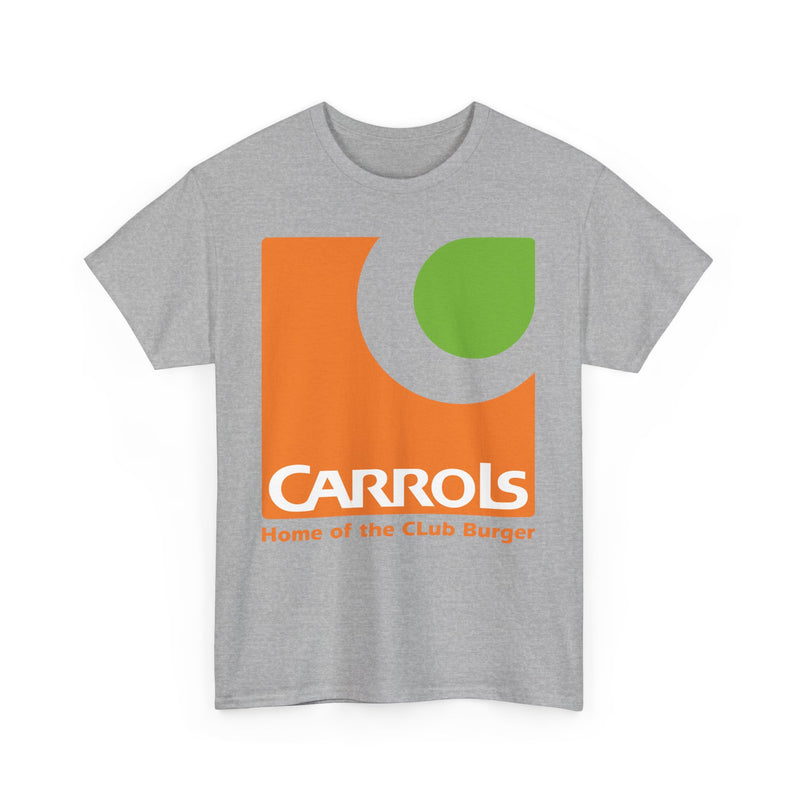 Load image into Gallery viewer, Carrols Home of Club Burger Vintage Classic Chain Restaurant Logo T-Shirt