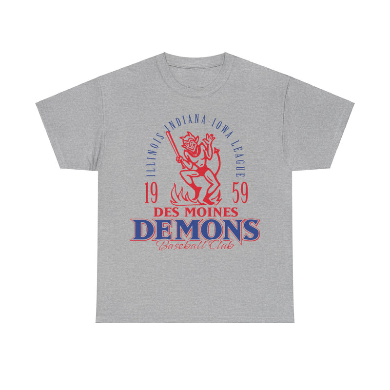 Load image into Gallery viewer, Des Moines Demons Est 1959 Iowa Baseball T-shirt