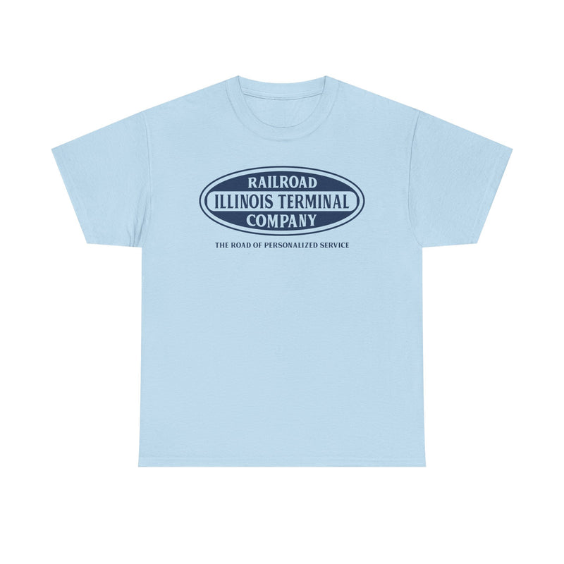 Load image into Gallery viewer, Illinois Terminal Personalized Service Railroad Logo Train T-Shirt