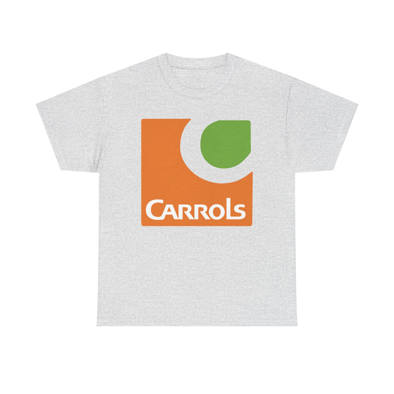 Load image into Gallery viewer, Carrols Restaurant Group T-Shirt - Fast Food Industry Defunct Logo Tee
