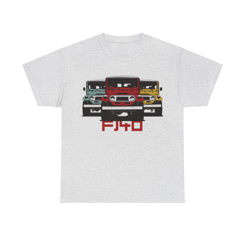 Load image into Gallery viewer, Toyota Land Cruiser FJ40 Trio Car T-shirt