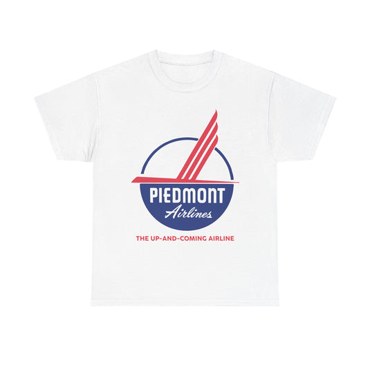 Piedmont Airlines Red White Blue Wing Up And Coming T-shirt