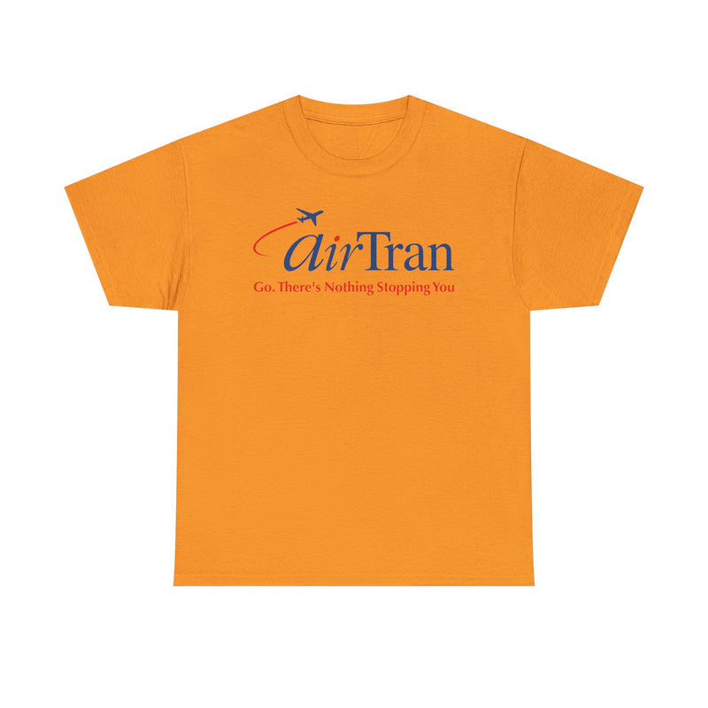 Load image into Gallery viewer, Air Tran Go There's Nothing Stopping You Vintage Airline Logo Aviation T-shirt