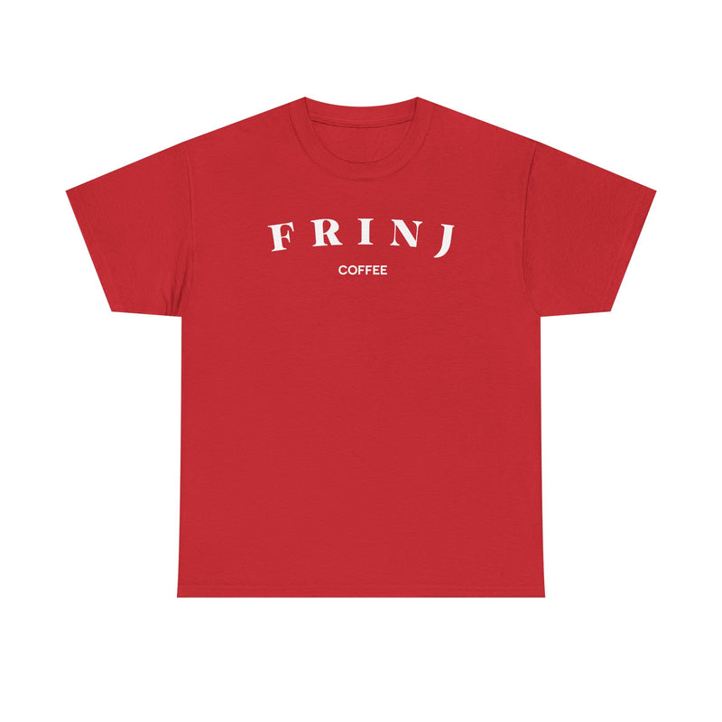 Load image into Gallery viewer, Frinj Coffee T-Shirt Defunct Coffee Company Bankrupt Logo Tee