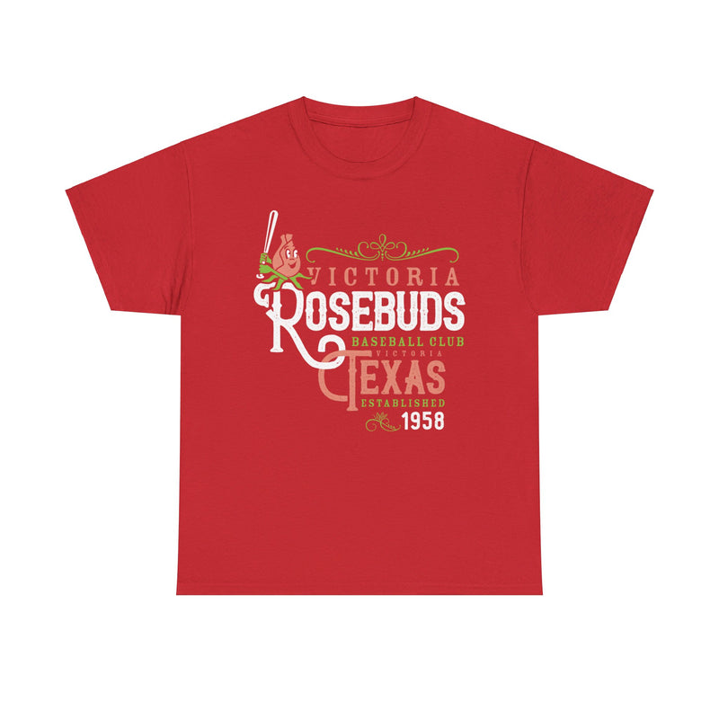 Load image into Gallery viewer, Victoria Rosebuds Texas Baseball Team T-shirt