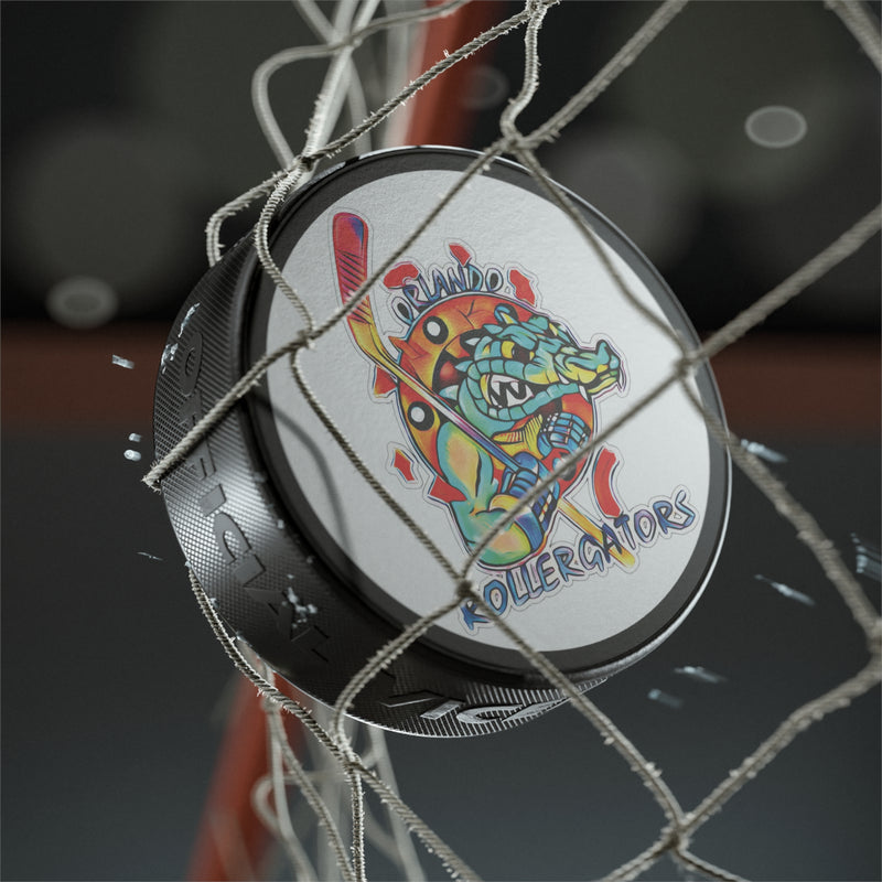Load image into Gallery viewer, Orlando Rollergators Florida Roller Hockey Puck