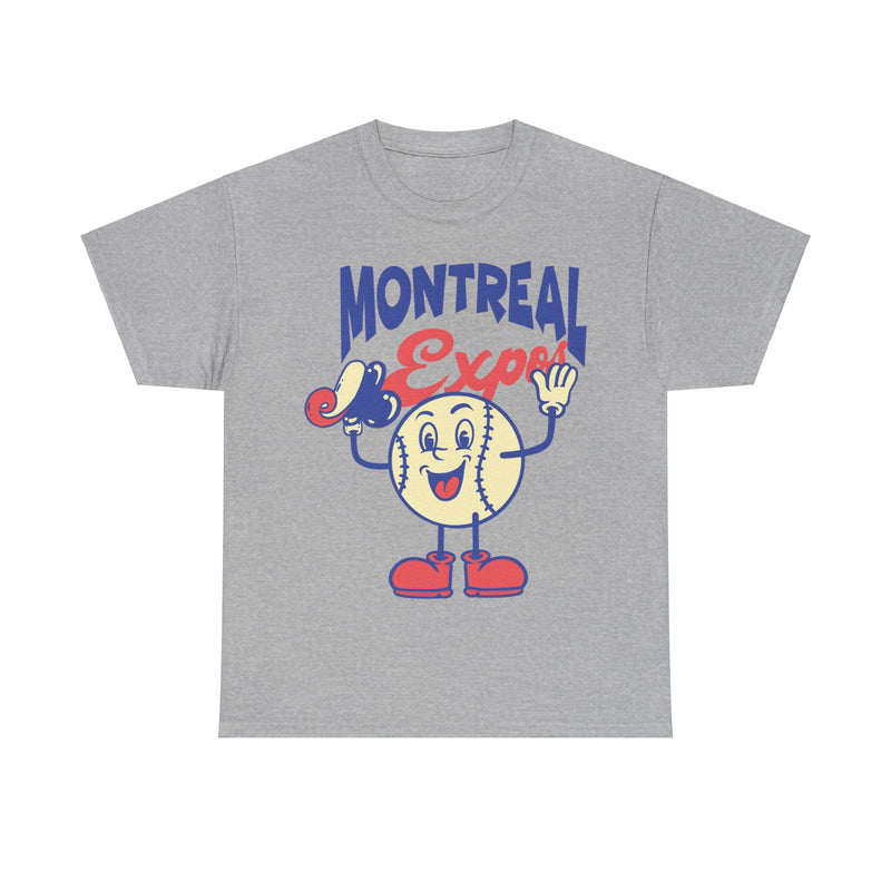 Load image into Gallery viewer, Montreal Expos Mascot Baseball T-shirt
